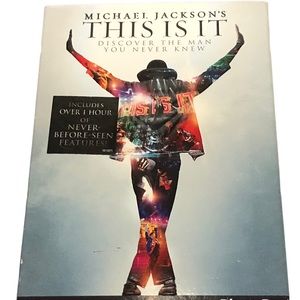 MICHAEL JACKSON This is it DVD Discover the Man you never knew